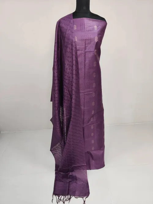 Beautifully Crafted Semi Tusser Bhagalpuri Suits Collection – Elegance in Every Thread